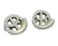Mass Transfer Ceramic Conjugate Ring Ceramic Conjugate Ring For Cooling Tower