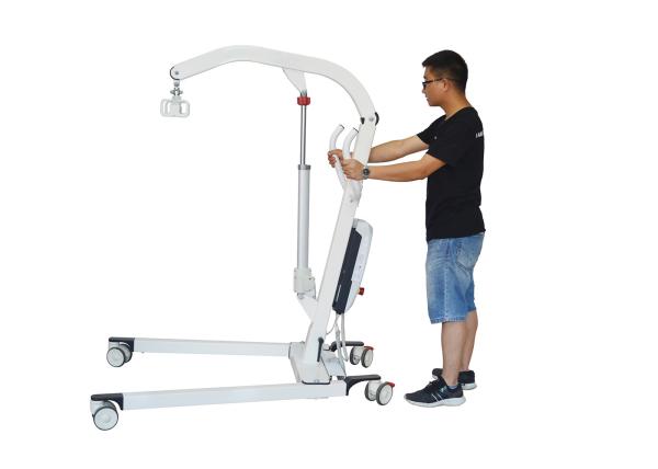 Foldable Medical Hoist Lift , Patient Lifting Hoist 180kg Load Capacity ISO Cerfified