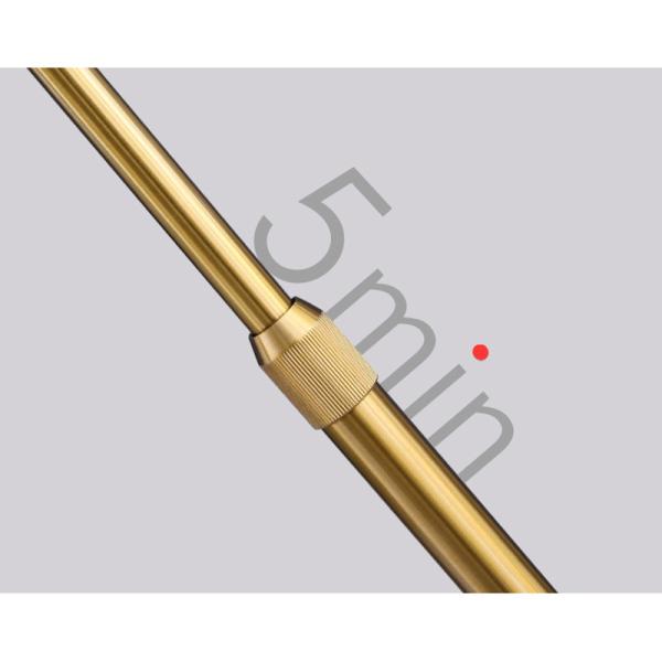 Romantic Feather Floor Lamp, Sofa Vertical Table Lamp for Living Room Bedroom Bedside Lamp(WH-MFL-87)