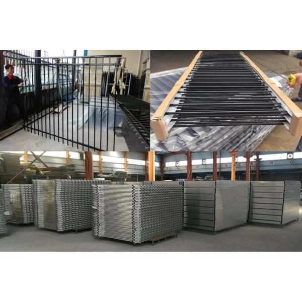 Жара - обработал загородку ISO14001 3m высокую чугунную стальную