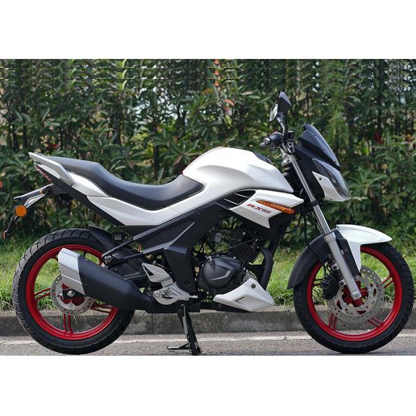 Air Cooled On Road Motorcycles 2.0L / 100km Fuel Consumption With Digital Meter