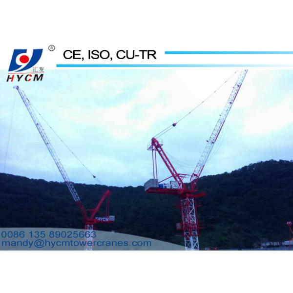 VFD Luffing Jib Tower Crane QTD260(6029) 16 ton 60m Jib Crane