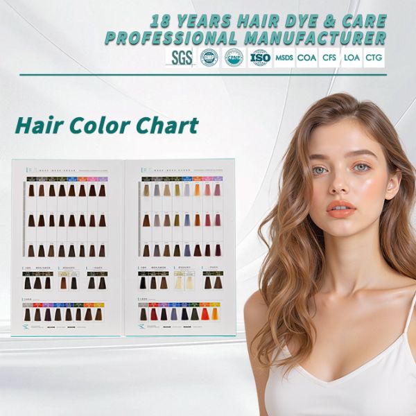 Premium Quality Blonde Hair Color Chart Ideal Salon Communication Tool OEM Hair