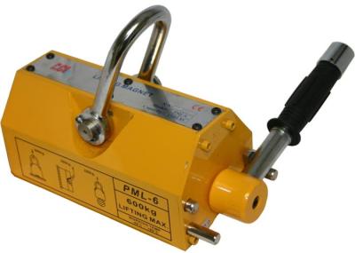 Elevador magnético manual da cor amarela com 2.5:1 da fábrica da segurança, aço magnético 150kg - 3200kg