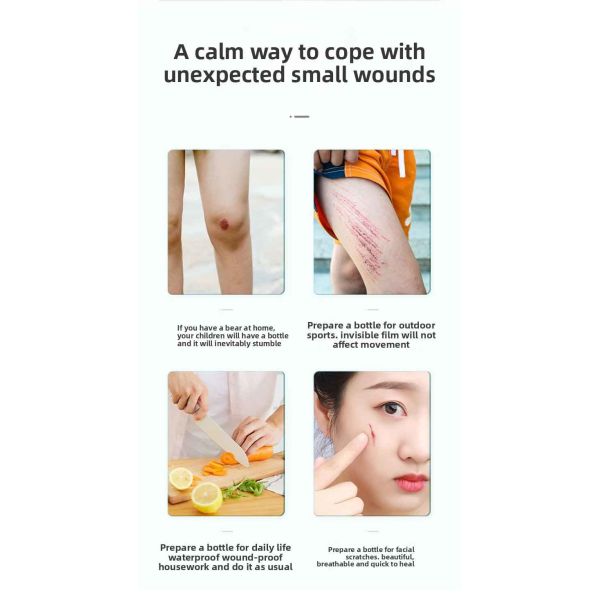 Skin Care Sterile Wound Dressing 30S Curing Membrane Waterproof Medical Wound Dressing