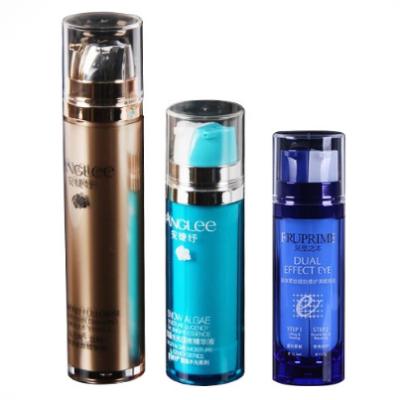 25 ml AS Bouteille à pompe à double intérieur sans air Bouteilles cosmétiques en plastique (MC-220)