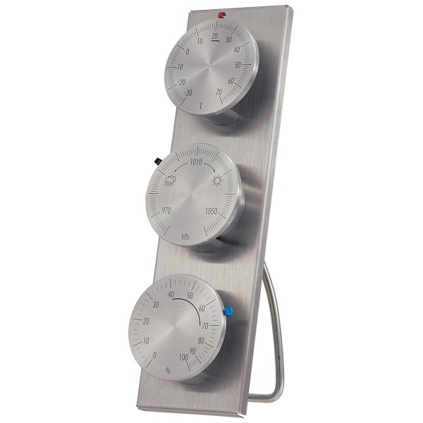 Все в одном крытом на открытом воздухе барометре метеорологической станции домочадца термометра