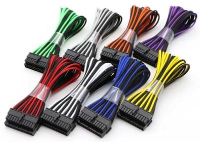 A fonte de alimentação de 18AWG 300mm Sleeved cabos de extensão