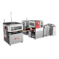 Ligne rigide automatique intelligente de grande précision de la fabrication de cartons ±0.05 de nouvelle conception avec la vitesse stable 20-25pcs/min