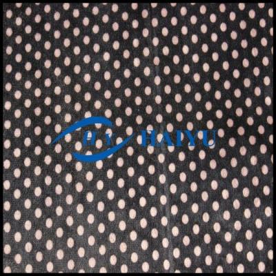 Printed  Fine Smooth Velboa Fur Fabric Skin - Friendly For Blanket