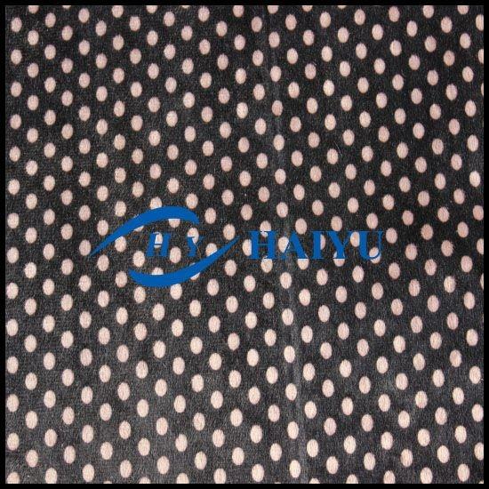 Printed  Fine Smooth Velboa Fur Fabric Skin - Friendly For Blanket
