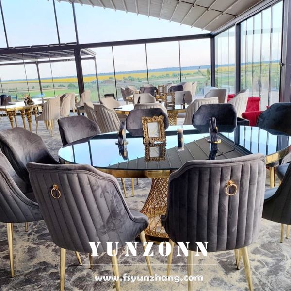 Event Furniture Hotel Wedding Party Modern Upholstered Luxury Dining Chairs