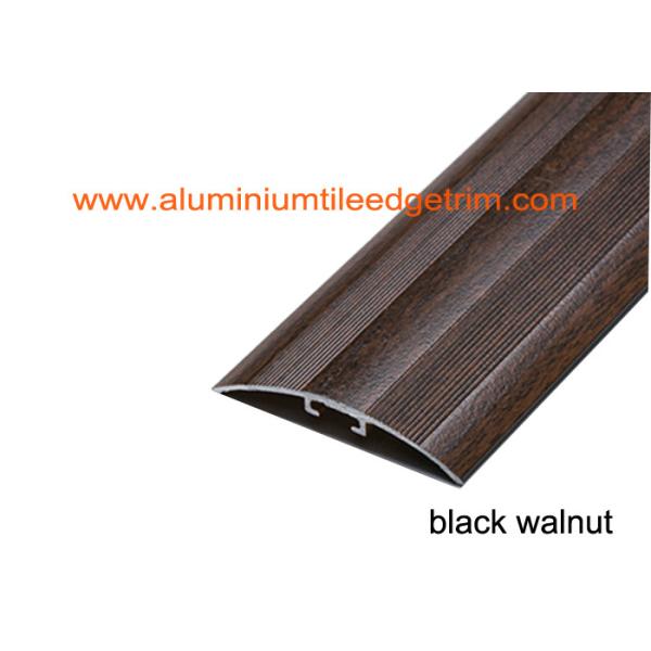 Wood To Tile Aluminium Floor Trims , Metal Transition Strips For Vinyl Flooring