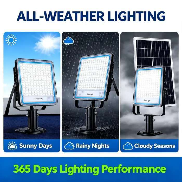 Solar Yard Lights High Efficiency LED Outdoor Courtyard Landscape Solar Lighting