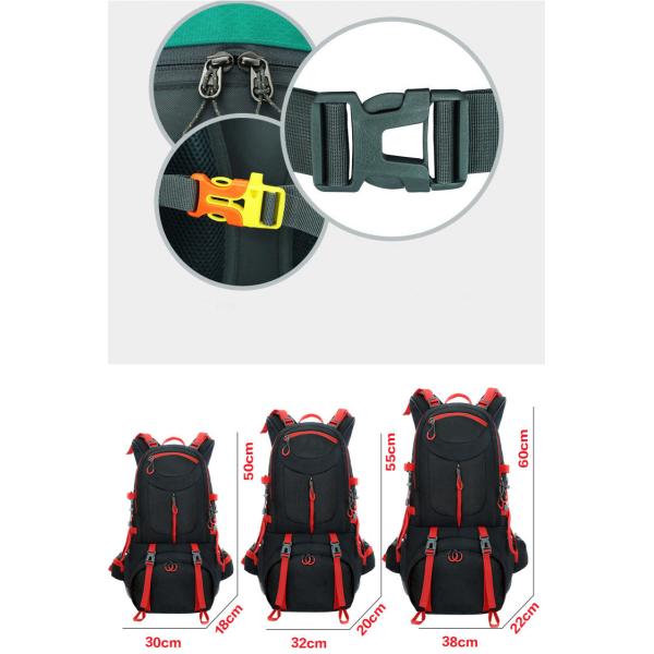 20-35 Litre Waterproof Hiking Backpack ISO Outdoor Hiking Trekking Backpack