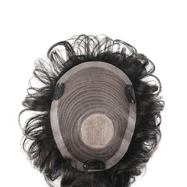 High Grade Human Hair Toupee For Men 100% Brazilian Hair Latest Design Grade