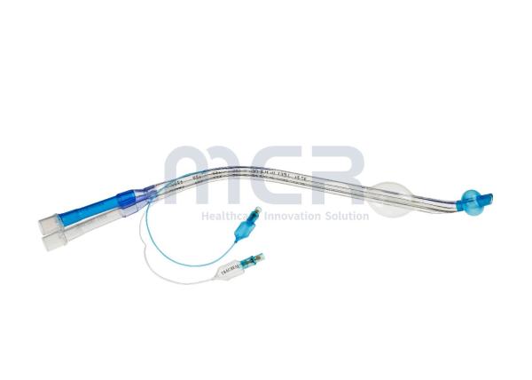 Medical Supply Pre Loaded Double Lumen Bronchial Tube With PU Micro-Thin Cuff