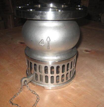 DIN/BS/AWWA/JIS Standard Water Foot Valve / High Pressure Foot Valve For Water Pump