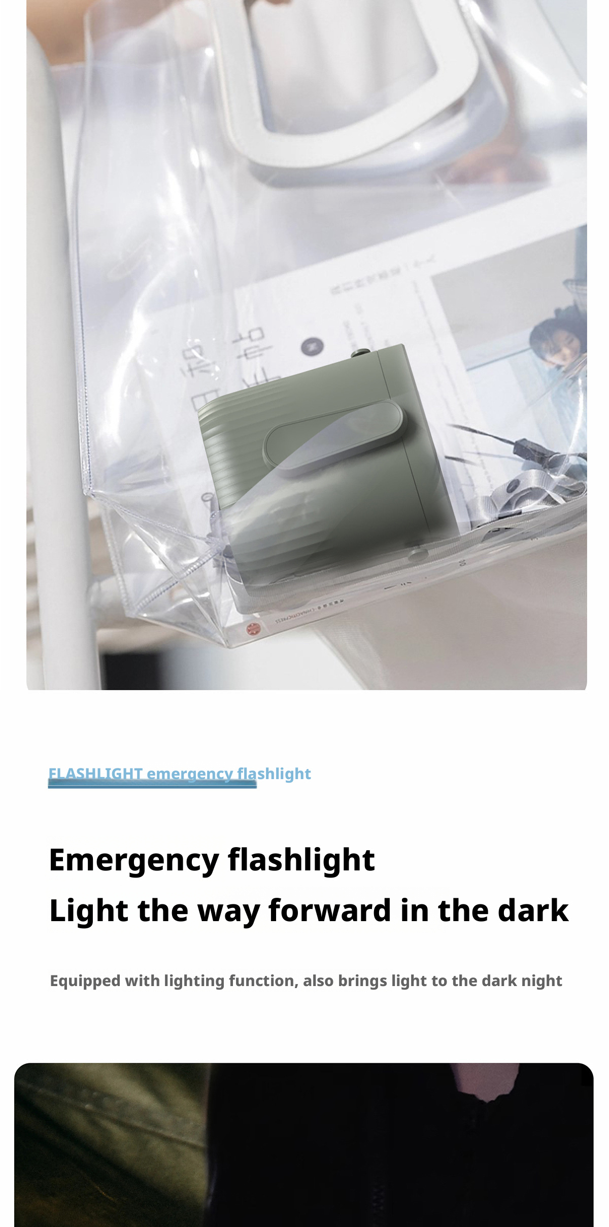 Lightweight Waist Mounted Fan Adjustable Speed With LED Light For Hands Free Cooling