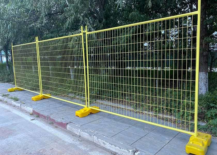 Pvc Австралии загородки 3.0mm временный покрыл заварку отверстия 75*150mm сетки