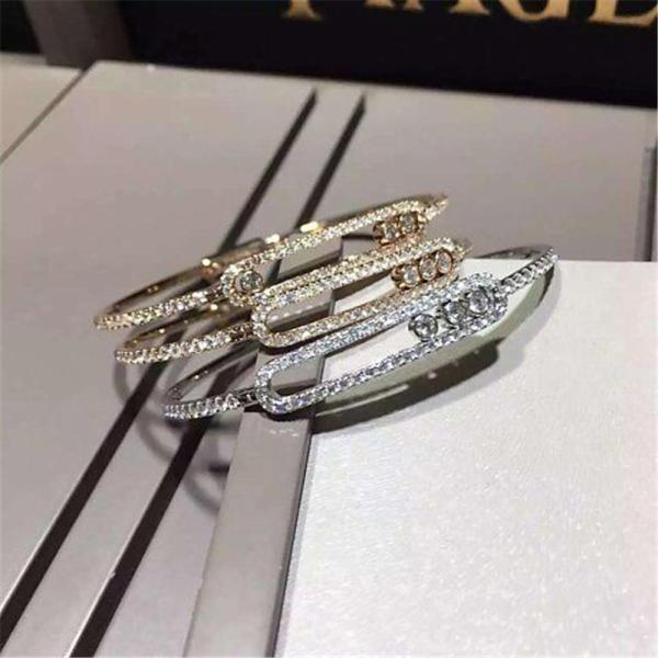 Jewelry factory in Shenzhen, China Mk  bracelet 18k white gold yellow gold rose gold diamond bracelet