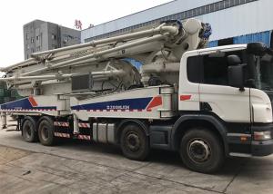 50Meter 309KW Cement Truck With Pump , Scania Concrete Truck Second Hand Diesel