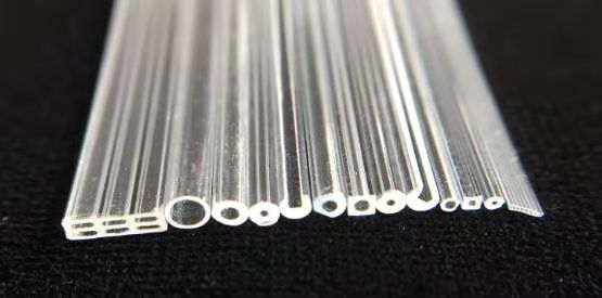 Отполированная трубка кварца Dia 200mm JGS2 JGS1 медицины