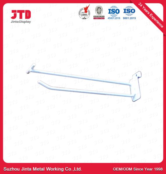 Single Hook Zinc Finished Wire Cage Supermarket Shelving Accessories