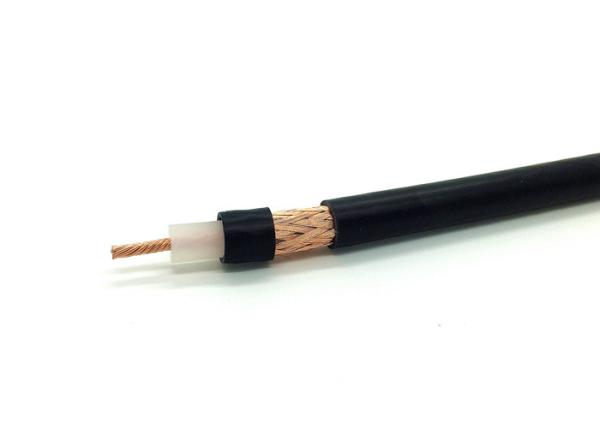 RG213 preto o cabo coaxial 7*0.75 de 50 ohms estanhou/condutor de cobre desencapado