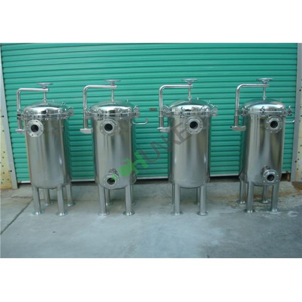 Water Filtration Cartridge Filter Housing Stainless Steel 304 316 Material