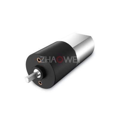 18vdc Micro DC Spur Gear Motor High Torque Dia 20mm Plastic