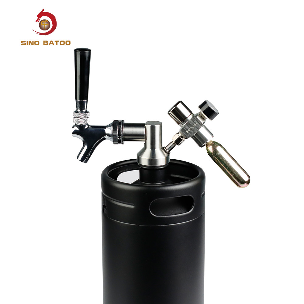 3,8 l портативная машинка Ss304 распределитель Growler бочонка 128 Oz с аттестацией Управления по санитарному надзору за качеством пищевых продуктов и медикаментов