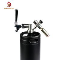 3,8 litros distribuidor portátil do rosnador do barril de Ss304 128 onças com certificação do Fda