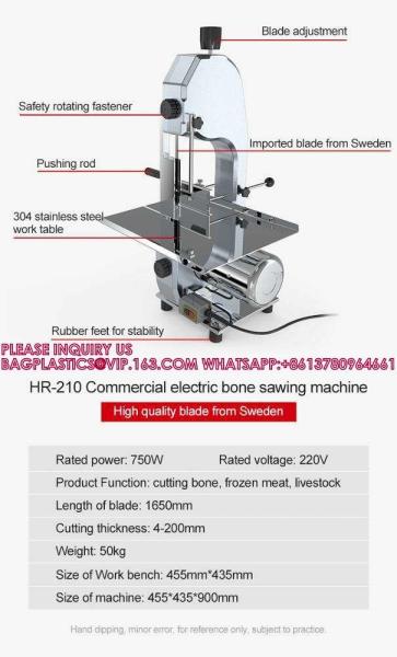 Butchers Bone Saw Machine Meat Saw Machine Commercial Meat Slicer Bone Cutting Machine