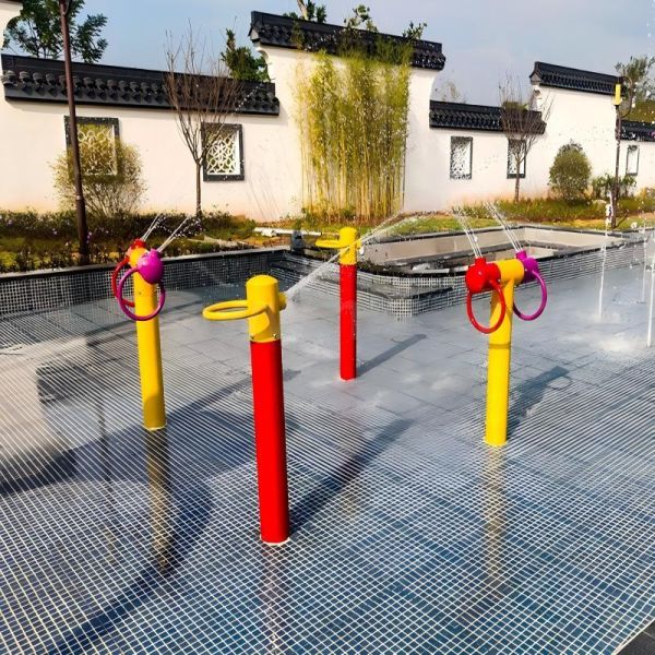 Aqua Park Turbogun Water Splash Pad 4m3/H Water Discharge