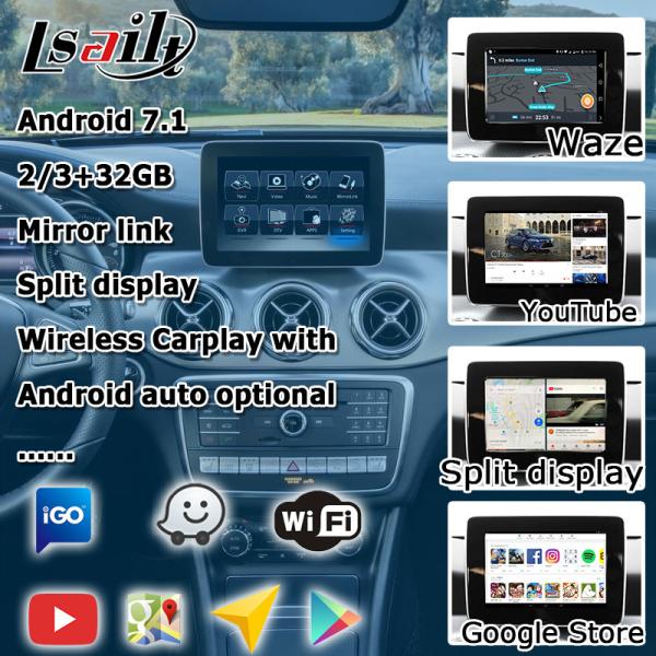Видео- коробка навигации автомобиля интерфейса для Benz Gla Mirrorlink Мерседес, Rearview (Ntg 5,0)