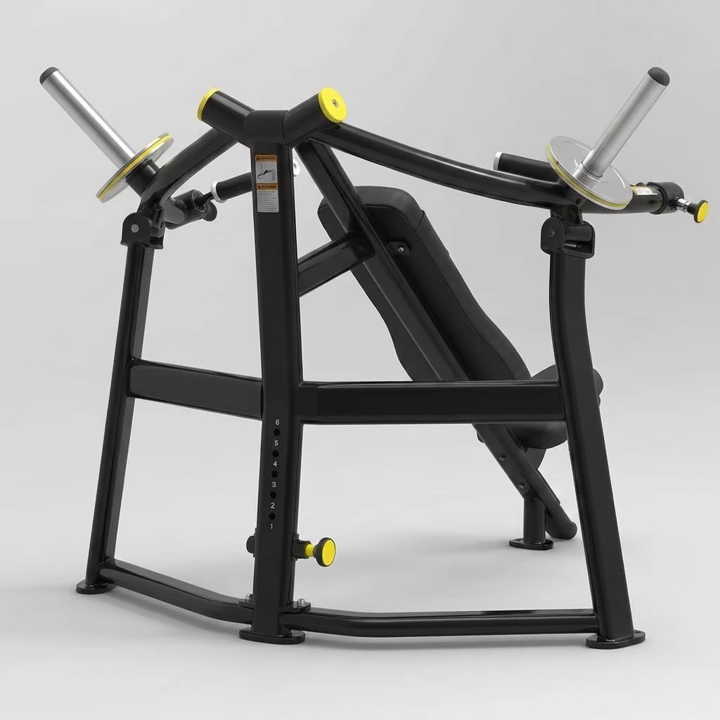 Commercial Plate Loaded Incline Bench Press Machine for Upper Chest Strength Training