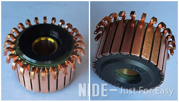 commutator.jpg 24 поделенных на сегменты коммутанта Armature крюка для мотора DC