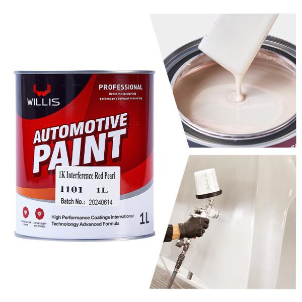 Перлина автомобильная краска 1K Basecoat Красный/синий Устойчивый к погодным усл