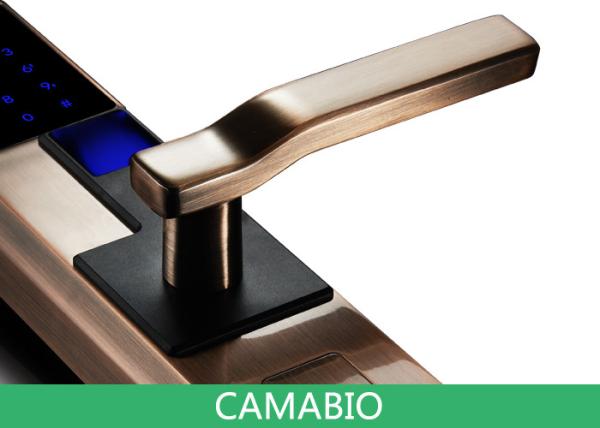 Fechadura da porta biométrica do Deadbolt da impressão digital Keyless do teclado numérico CAMA-C010