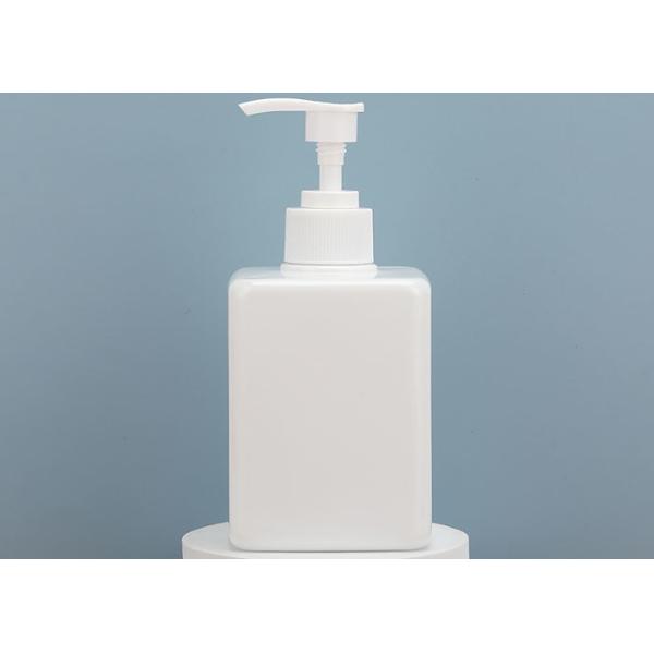 Бутылки белого квадрата пустые пластиковые с Lockable насосами 400ml