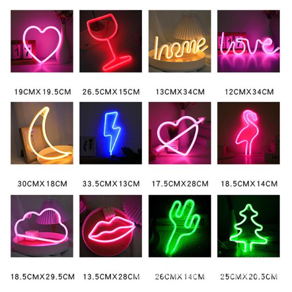 3500K Personalised Wedding Neon Sign IP20 Happily Ever After Neon Sign