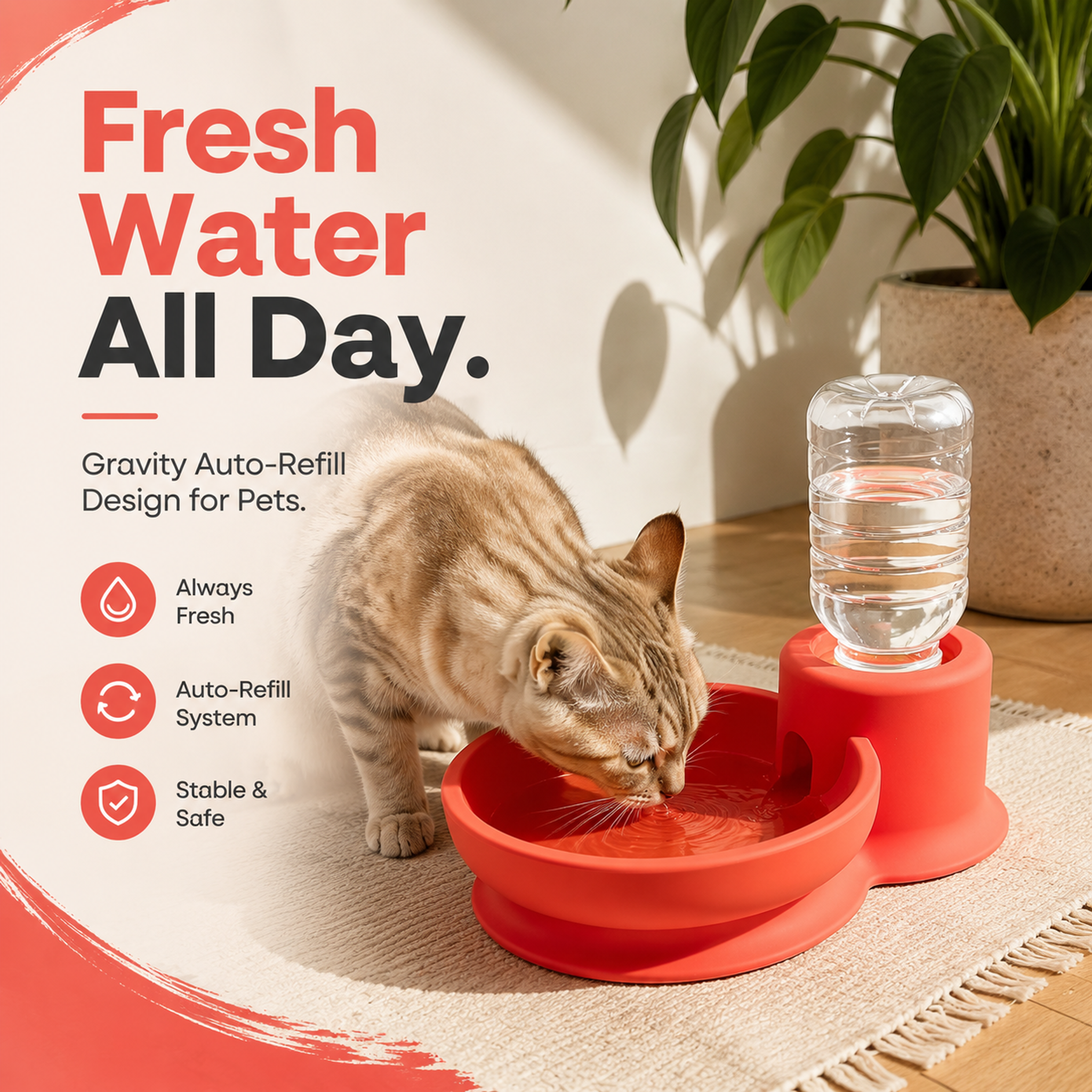 Custom Colors 3d Print Dog Accessories 0.05 - 0.3mm Layer Water Feeder For Home Daily