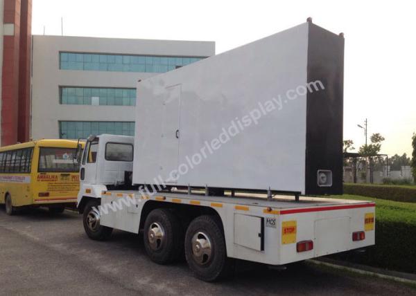OEM / ODM Accepted Truck Mobile LED Display Easy Installation 1/4 Scan