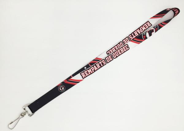 Colorful Logo Custom Neck Strap Dye Sublimation Lanyards Environment Friendly