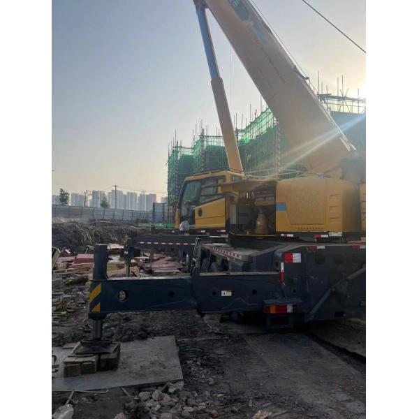 Granada móvil de 100 t Camión grúa montada grúa hidráulica número de eje 5 y junta de grúa 6