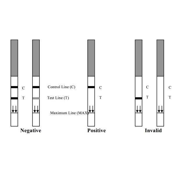 Drug Test kits OPI Rapid Test strip ,4mm test strip. Urine Specimen for Opiates, Gold colloidal method