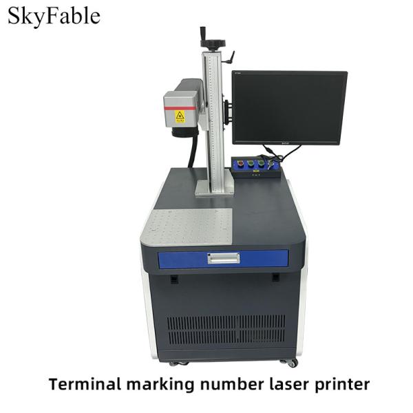 Electric Terminal Marking Machine Wear Corrosion Resistant Laser Marking Equipment