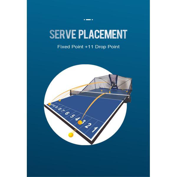 Многофункциональная автоматическая питаясь машина тренировки настольного тенниса