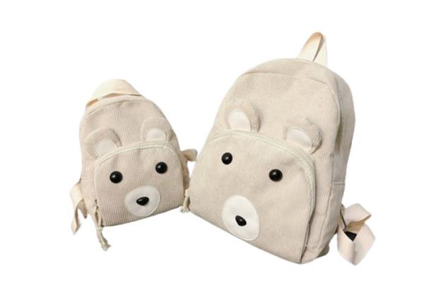 350g Cotton Backpack Corduroy Personalised Childrens Rucksack